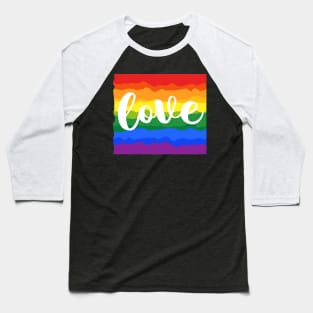 Love Pride Baseball T-Shirt